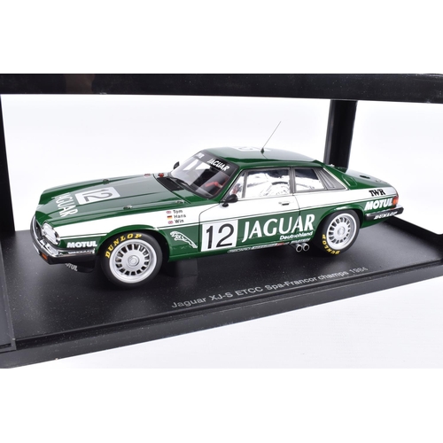 127 - A BOXED AUTOART MILLENNIUM JAGUAR XJ-S TWR RACING ETCC SPA-FRANCORCHAMPS 1984 WINNER HAYER/PERCY NO.... 