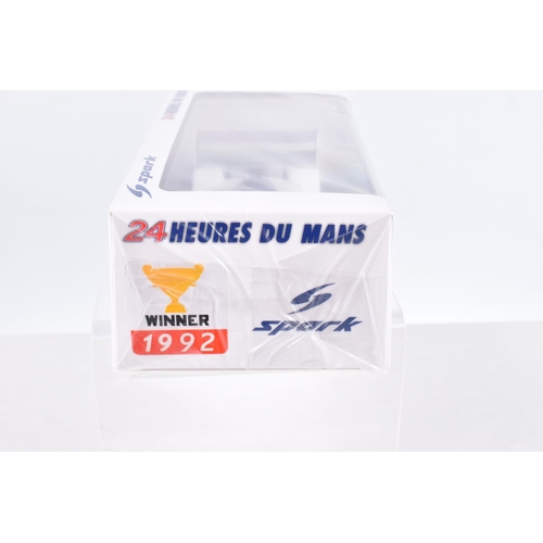 147 - FIVE BOXED LE MANS SPARK MODELS MINIMAX VEHICLES, the first is a Porsche 911 GT1 winner 24H Le Mans ... 