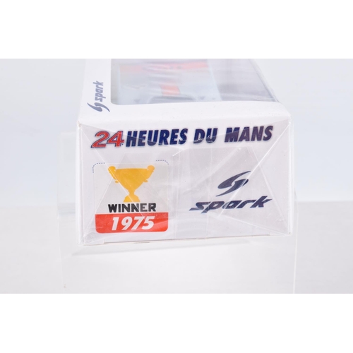 148 - FIVE BOXED LE MANS SPARK MODELS MINIMAX VEHICLES,  the first is a Aston Martin DBR 1 Winner 24H Le M... 