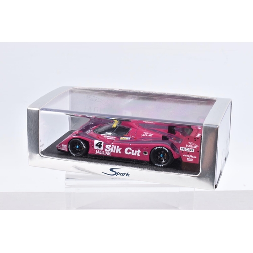 151 - SIX BOXED SPARK MODELS MINIMAX VEHICLES, the first is a Jaguar XJR6 no.52 LM 1986, B. Redman - H. He... 