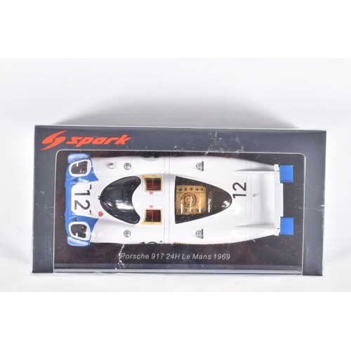 151 - SIX BOXED SPARK MODELS MINIMAX VEHICLES, the first is a Jaguar XJR6 no.52 LM 1986, B. Redman - H. He... 