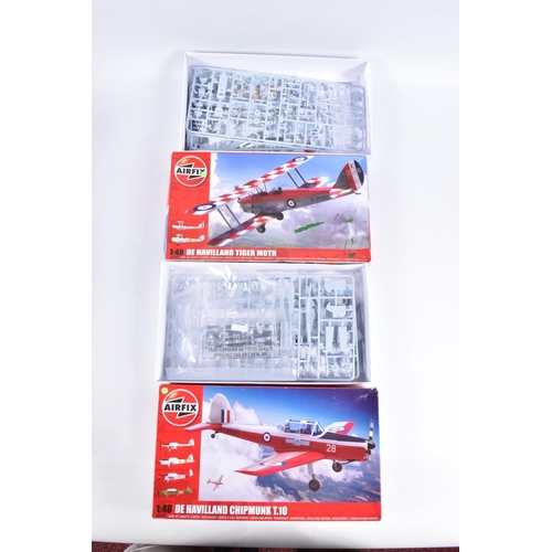 155 - NINE AIRFIX UNBUILT BOXED  MILITARY AIRCRAFT MODEL KITS, to include four 1:48 scale models, the firs... 