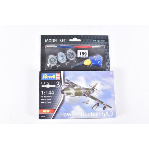 159 - FIVE REVELL UNBUILT BOXED MODEL AIRCRAFT KITS, to include a 1:72 scale  Tornando F.3 ADV, kit no. 04... 