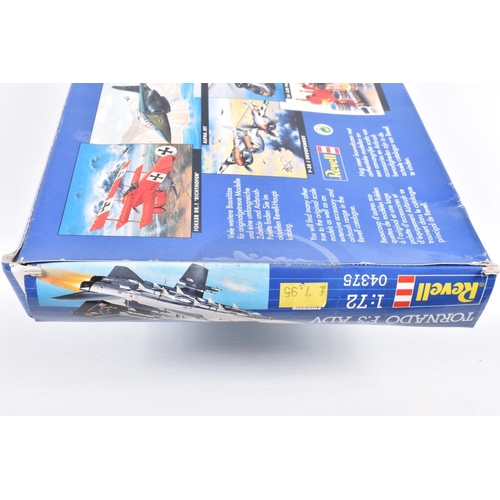 159 - FIVE REVELL UNBUILT BOXED MODEL AIRCRAFT KITS, to include a 1:72 scale  Tornando F.3 ADV, kit no. 04... 