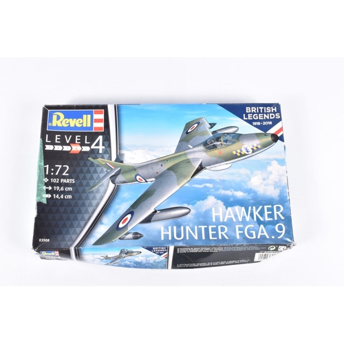 159 - FIVE REVELL UNBUILT BOXED MODEL AIRCRAFT KITS, to include a 1:72 scale  Tornando F.3 ADV, kit no. 04... 