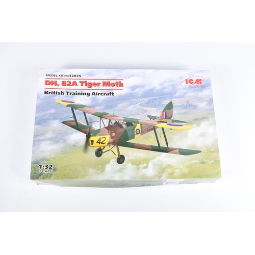 162 - SIX UNBUILT BOXED MODEL AIRCRAFT KITS, to include a SMER Supermarine Walrus Mk,2, kit no. OTK 101, i... 