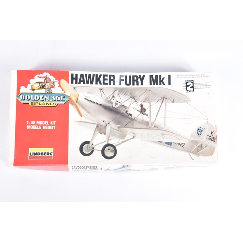 162 - SIX UNBUILT BOXED MODEL AIRCRAFT KITS, to include a SMER Supermarine Walrus Mk,2, kit no. OTK 101, i... 