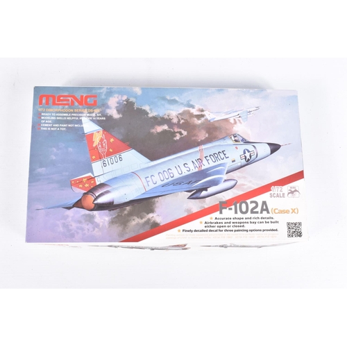 164 - SIX  UNBUILT BOXED MODEL KITS, to include a Historic PF-51H Mustang, 1:48 scale, kit no. 48-005, inc... 