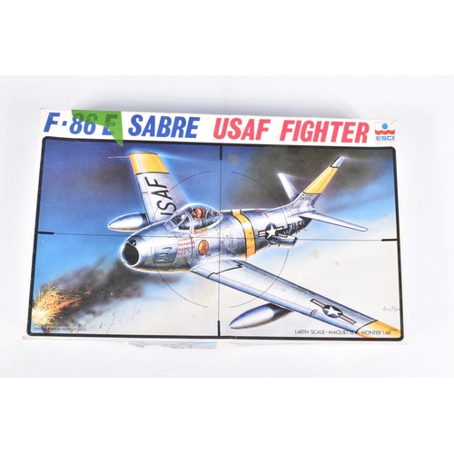 168 - EIGHT UNBUILT BOXED MODEL AIRCRAFT KITS, to include a AZ Model 1:72 scale de Havilland Canada DHC-1 ... 