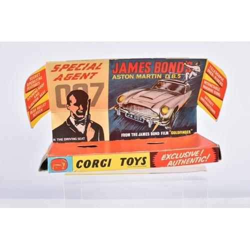 172 - A BOXED CORGI TOYS SPECIAL AGENT 007 JAMES BOND'S ASTON MARTIN D.B.5 DIECAST VEHICLE,  numbered 261,... 