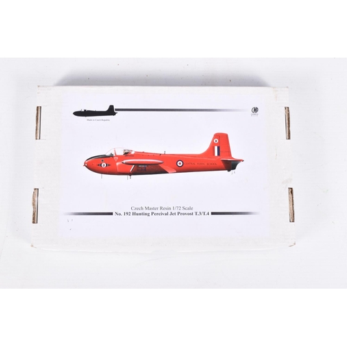 176 - SIX UNBUILT BOXED  MODEL AIRCRAFT KITS,  to include a Heritage Aviation 1:48 scale S.A. Bulldog, inc... 