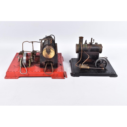 183 - TWO UNBOXED MAMOD LIVE STEAM ENGINES, not tested, one an SE2, the other SE3, both in playworn condit... 