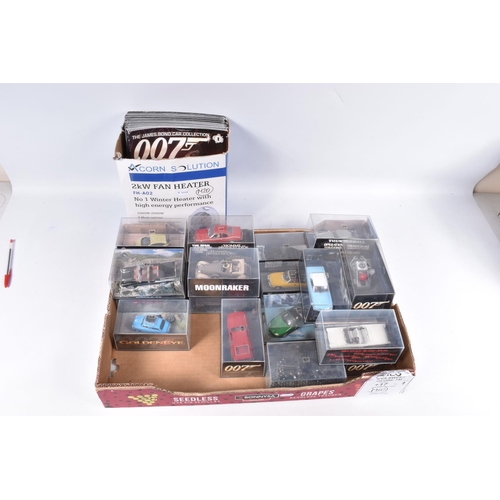 185 - A QUANTITY OF BOXED G.E. FABBRI JAMES BOND CAR COLLECTION MODELS, No's. 1 - 60 together with the rel... 