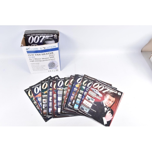 185 - A QUANTITY OF BOXED G.E. FABBRI JAMES BOND CAR COLLECTION MODELS, No's. 1 - 60 together with the rel... 