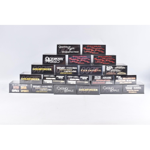 185 - A QUANTITY OF BOXED G.E. FABBRI JAMES BOND CAR COLLECTION MODELS, No's. 1 - 60 together with the rel... 