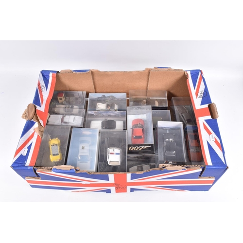 185 - A QUANTITY OF BOXED G.E. FABBRI JAMES BOND CAR COLLECTION MODELS, No's. 1 - 60 together with the rel... 