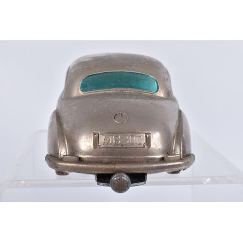 195 - AN UNBOXED PLAYWORN PRAMETA MERCEDES-BENZ 300 SALOON CAR, not tested, missing key, appears complete,... 