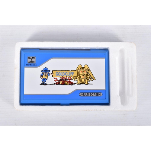 197 - TWO NINTENDO POCKETSIZE GAME AND WATCH MULTISCREEN GAMES, the first Bomb Sweeper BD-62, box in a wor... 