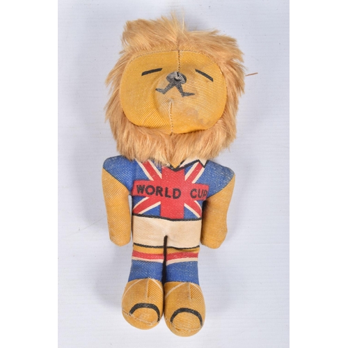 203 - A 1966 WORLD CUP WILLIE SOFT TOY FIGURE, appears complete and in fairly good condition with only min... 