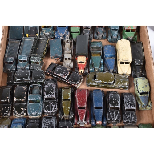 205 - A QUANTITY OF UNBOXED AND ASSORTED PLAYWORN DINKY TOYS DIECAST VEHICLES, vast majority have been rep... 