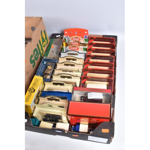 206 - A QUANTITY OF MAINLY BOXED MODERN DIECAST VEHICLES, to include Corgi OOC, all with limited edition c... 