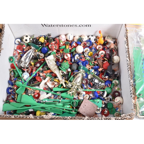 210 - A BOX OF LOOSE TECH DECK SKATEBOARDS, PARTS AND RAMPS AND A COLLECTION OF SUBBUTEO AND ACCESSORIES, ... 