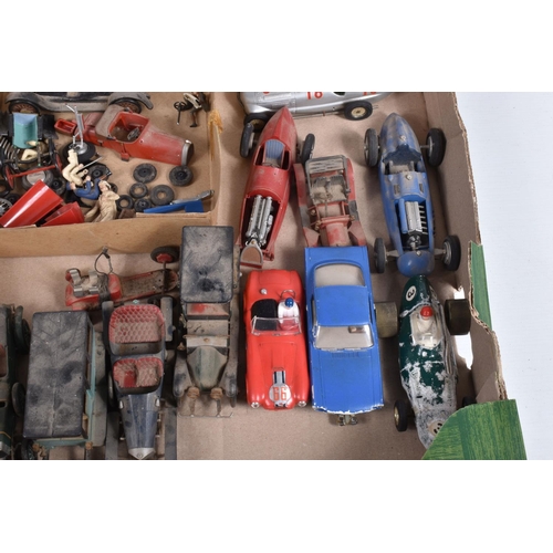 212 - A COLLECTION OF BOXED CONSTRUCTED VINTAGE,  PLASTIC CAR KITS, to include Gowland & Gowland 'Highway ... 