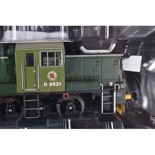 259 - A BOXED HELJAN RAILWAY MODEL OO GAUGE CLASS 14 'Teddy Bear' D9521 in BR Green (pristine), item no. 1... 