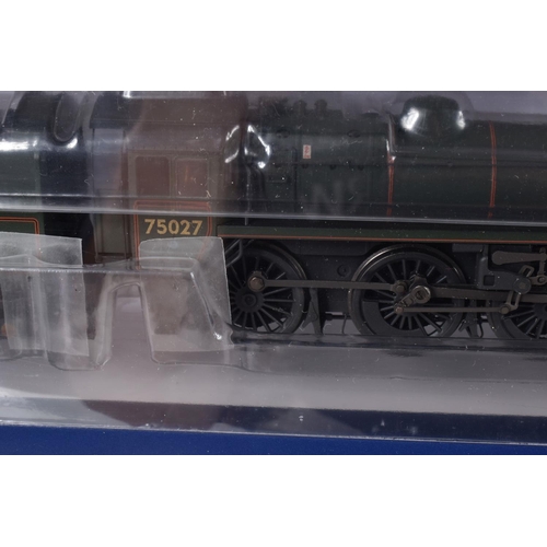 278 - A BOXED  BACHMANN  BRANCHLINE  MODEL RAILWAYS OO GAUGE Standard Class 4MT 75027 BR2 Tender BR lined ... 