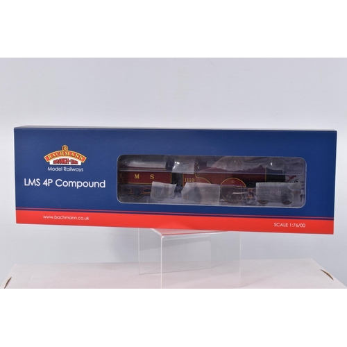 283 - A BOXED  BACHMANN  BRANCHLINE  MODEL  RAILWAYS  OO GAUGE LMS Compound 1119 LMS lined crimson, item n... 