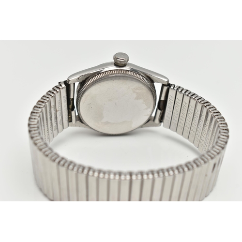 63 - A MID CENTURY 'ROLEX OYSTER PRECISION' WRISTWATCH, circa 1946, hand wound movement, round salmon 'Ca... 