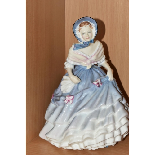 326 - FIVE ROYAL DOULTON LADY FIGURES, comprising 'Joy' HN4054, 'Susan' HN3050, 'Alice' HN3368, 'Hannah' H... 