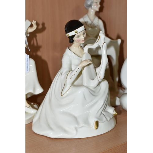 304 - FOUR ROYAL DOULTON 'THE ENCHANTMENT COLLECTION' FIGURINES, comprising Sonata HN2438, Serenade HN2753... 