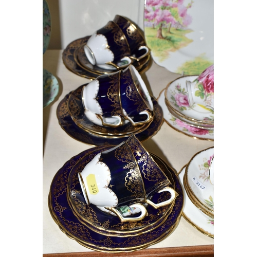 340 - ROYAL ALBERT BLOSSOM TIME PART TEA SET AND OTHER TEA WARES, the 'Blossom Time' set comprising a tea ... 