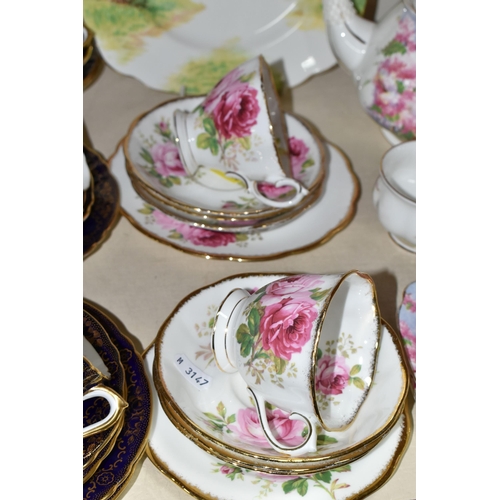 340 - ROYAL ALBERT BLOSSOM TIME PART TEA SET AND OTHER TEA WARES, the 'Blossom Time' set comprising a tea ... 