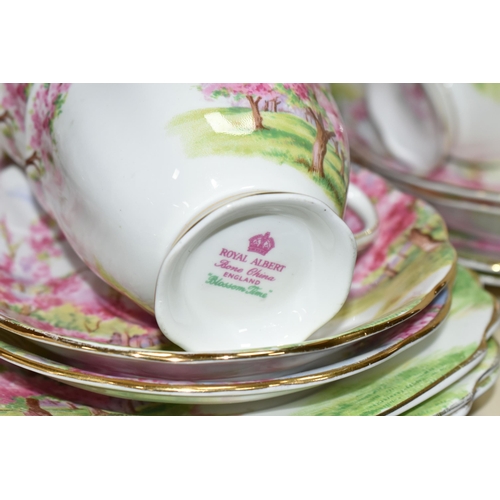 340 - ROYAL ALBERT BLOSSOM TIME PART TEA SET AND OTHER TEA WARES, the 'Blossom Time' set comprising a tea ... 