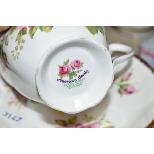 340 - ROYAL ALBERT BLOSSOM TIME PART TEA SET AND OTHER TEA WARES, the 'Blossom Time' set comprising a tea ... 