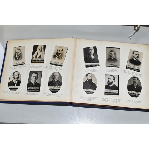 401 - AN OGDEN'S NEW CENTURY PHOTOGRAPH ALBUM containing 199 Ogden's Guinea Gold Cigarette Cards featuring... 