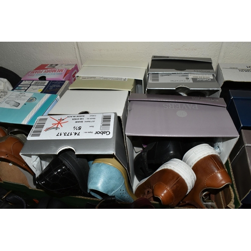 429 - EIGHT BOXES OF LADIES BAGS, HATS AND SHOES ETC, bag brands include Tula, Lotus, Tu, Estee Lauder, Ma... 