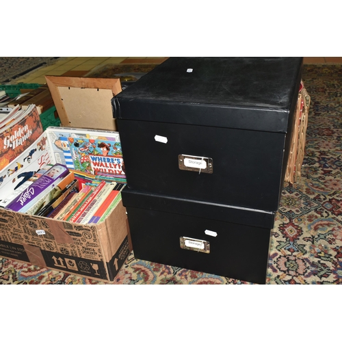 451 - FOUR BOXES AND LOOSE BOOKS, PICTURES AND SUNDRY ITEMS, to include approximately eighty books, titles... 