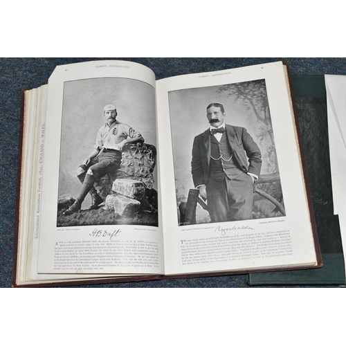 414 - FAMOUS FOOTBALLERS 1895-1896 edited by C.W. Alcock and Rowland Hill, published by The News Of The Wo... 