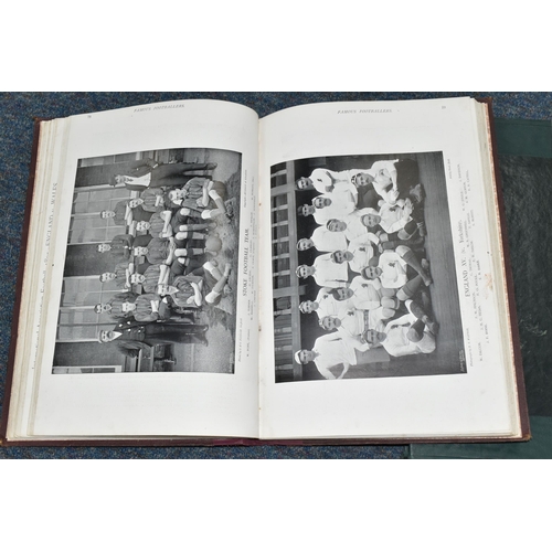 414 - FAMOUS FOOTBALLERS 1895-1896 edited by C.W. Alcock and Rowland Hill, published by The News Of The Wo... 