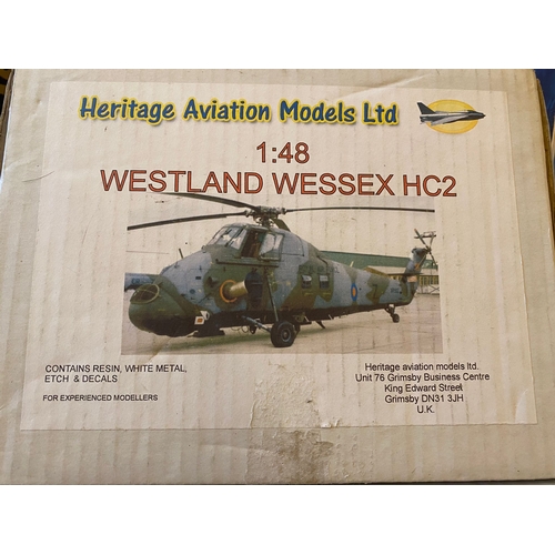 161 - THREE UNBUILT BOXED  MODEL AIRCRAFT KITS , to include a Sword 1:48 scale Lightning .Mk.5, kit no. SW... 