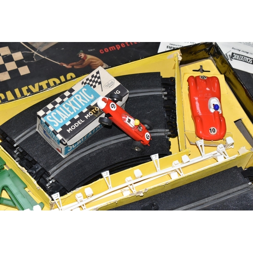 502 - A BOXED SCALEXTRIC SET, No.CM33, appears largely complete except missing battery controller and only... 