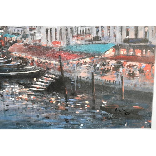 515 - HENDERSON CISZ (BRAZIL 1960) 'TIMELESS VISTA, an artist proof print depicting a Venetian canal scene... 