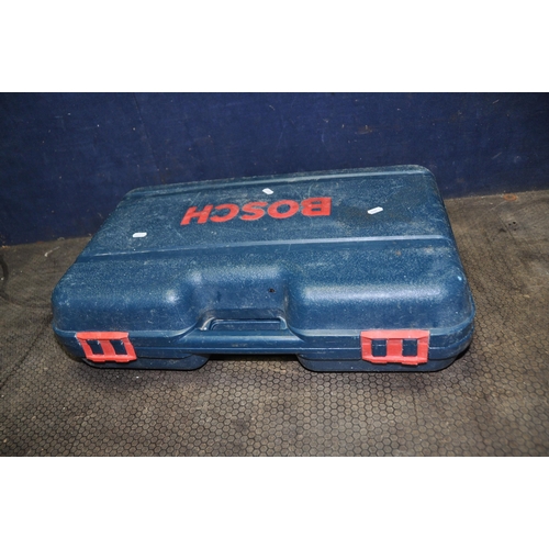 1092 - A BOSCH CASED SDS AND DRILL SET with a GBH-24VF 24v SDS drill and a GSB-18VE2 drill, two batteries f... 