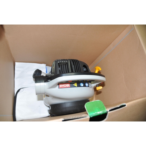 1110 - A RYOBI PBV-30 PETROL GARDEN BLOWER/VAC in box and appears unused