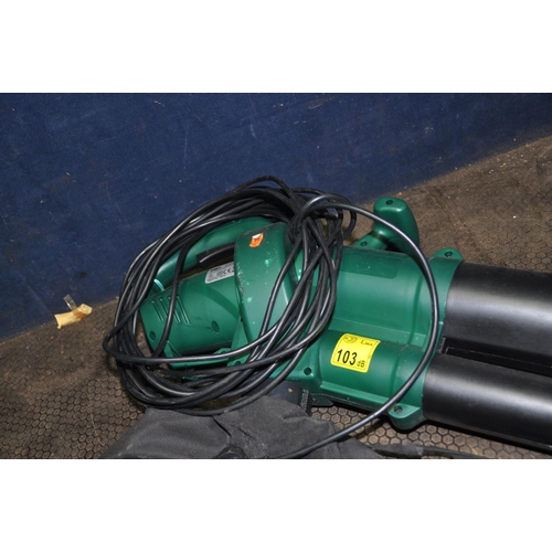 1115 - A COOPERS 9242 GARDEN LEAF BLOWER and a 9914 patio scrubber (both PAT pass and working)(2)