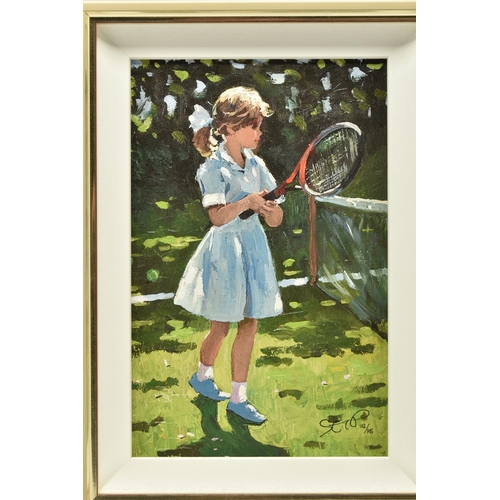 319 - SHERREE VALENTINE DAINES (BRITISH 1959), 'PLAYFUL TIMES I', a signed limited edition print on board ... 