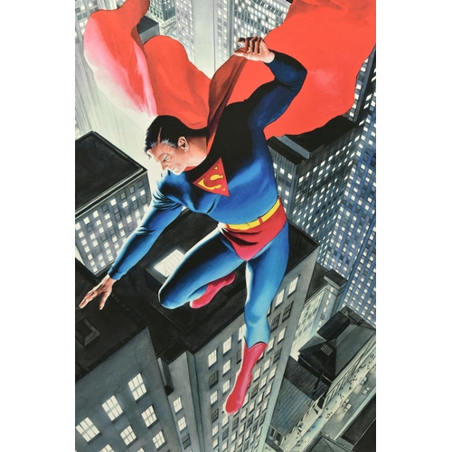 322 - ALEX ROSS FOR DC COMICS (AMERICAN CONTEMPORARY) 'SUPERMAN: TWENTIETH CENTURY' signed limited edition... 